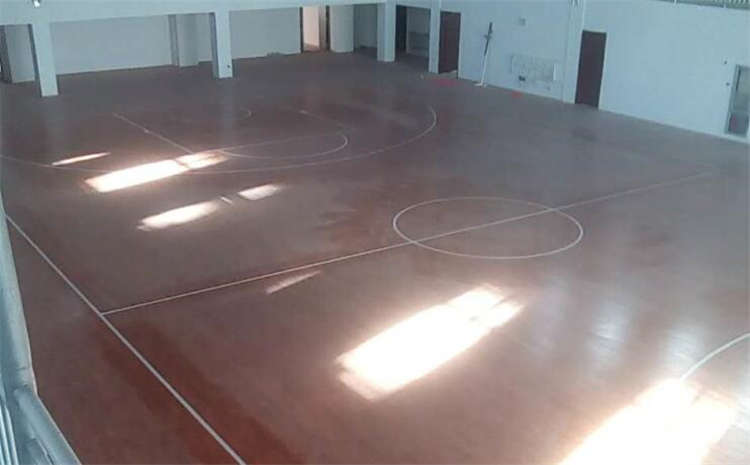 指接板籃球館木地板主輔龍骨結構