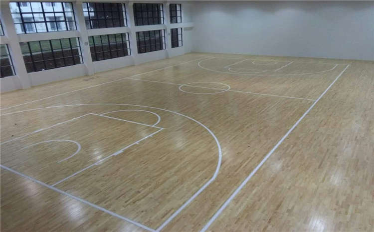 指接板排球館木地板施工技術方案
