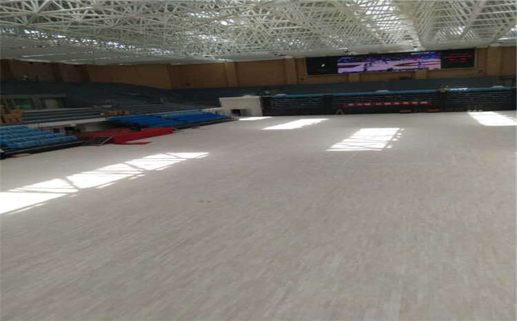 北京企口體育場地板施工方案